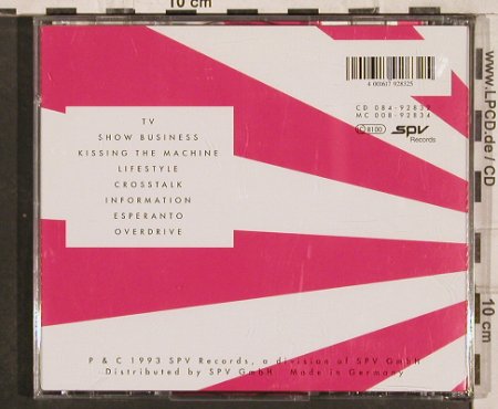 Elektric Music: Esperanto,prod.Karl Batos,Kraftwerk, SPV (084-92832), D, 1993 Typ: CD Best.-Nr.: 83071 Preis: 5,00 Euro