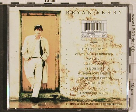 Ferry,Bryan: Taxi, Virgin (7 86998 2), NL, 1993 Typ: CD Best.-Nr.: 83088 Preis: 7,50 Euro