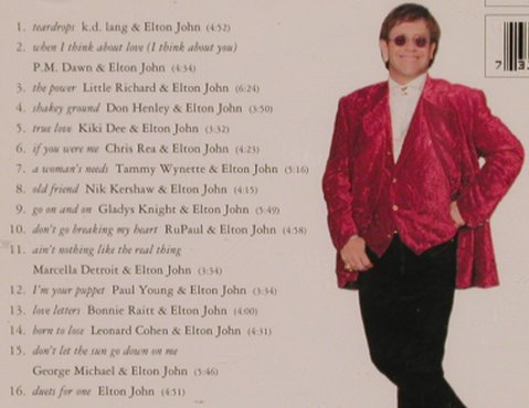 John,Elton: Duets, Rocket, F, 1993 Typ: CD Best.-Nr.: 83159 Preis: 5,00 Euro