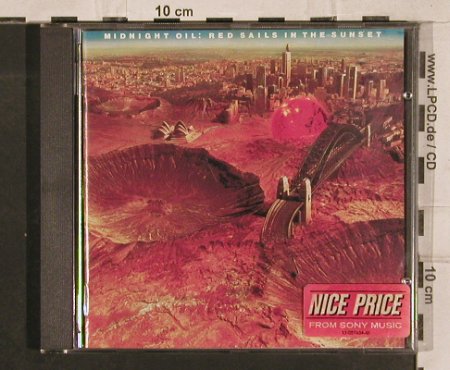 Midnight Oil: Red Sails In The Sunset, CBS(), A, 1984 - CD - 83204 - 5,00 Euro