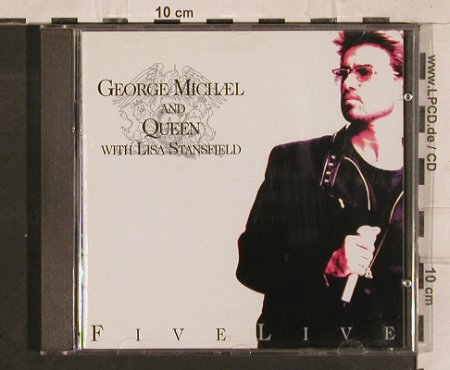 Michael,George & Queen: Five Live,w.Lisa Stansfield,6 Tr., Parlophone(), NL, 1993 - CD - 83206 - 6,00 Euro