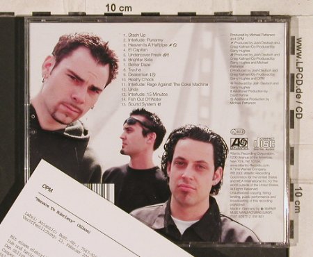 OPM: Menace to Sobryiety, Facts, Atlantic, D, 2000 Typ: CD Best.-Nr.: 83236 Preis: 7,50 Euro