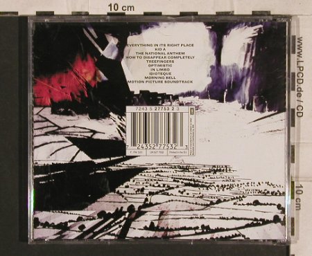 Radiohead: Kid A, EMI(), EU, 2000 - CD - 83276 - 7,50 Euro