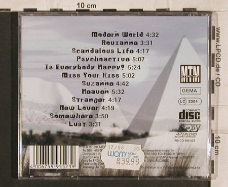 Sahara Snow: Same, Springfield,Marlette,Pierce, MTM 199623, D, 1997 Typ: CD Best.-Nr.: 83332 Preis: 7,50 Euro