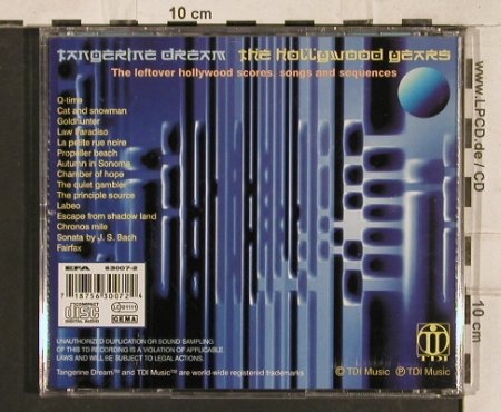 Tangerine Dream: The Hollywood Years, Vol.1, TDI(007), ,  - CD - 83352 - 7,50 Euro
