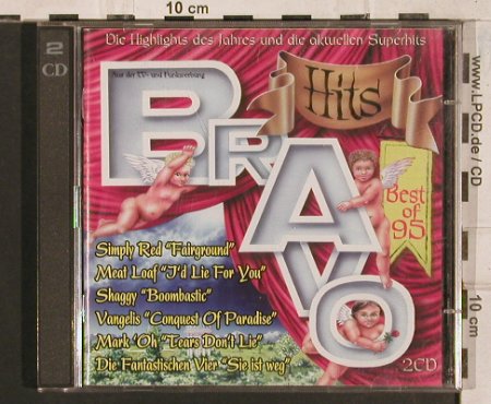 V.A.Bravo Hits: Best Of 95, 40 Tr., WB, NL, 1995 Typ: 2CD Best.-Nr.: 83435 Preis: 7,50 Euro