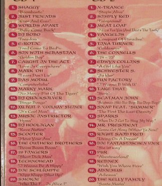 V.A.Bravo Hits: Best Of 95, 40 Tr., WB, NL, 1995 Typ: 2CD Best.-Nr.: 83435 Preis: 7,50 Euro