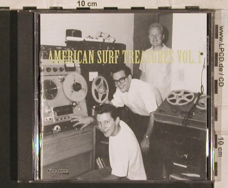 V.A.American Surf Treasures: Vol.1, 25 Tr., Gee-Dee (270158-2), D, 2000 Typ: CD Best.-Nr.: 83441 Preis: 10,00 Euro