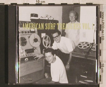 V.A.American Surf Treasures: Vol.1, 25 Tr., Gee-Dee(270158-2), D, 2000 - CD - 83441 - 10,00 Euro