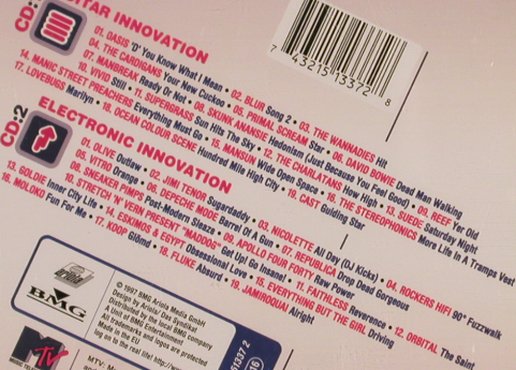 V.A.Innovation: 38 new Alternative Clubhits, BMG, EEC, 1997 Typ: 2CD Best.-Nr.: 83464 Preis: 6,00 Euro