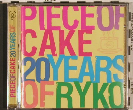 V.A.Piece Of Cake: 20 Years of Ryko, 20 Tr., Mojo(), US, 2003 - CD - 83486 - 10,00 Euro