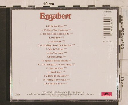 Engelbert: Hello Out There, Polydor, D, 1992 Typ: CD Best.-Nr.: 83689 Preis: 5,00 Euro