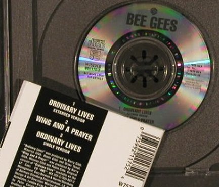 Bee Gees: Ordinary Lives*2/Wing and Prayer, WEA(921 175-2), D, 1989 - CD3inch - 83700 - 9,00 Euro