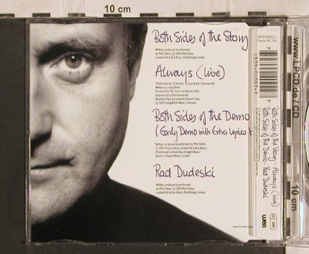 Collins,Phil: Both Sides Of The Story*2+2, WEA, D, 1993 Typ: CD5" Best.-Nr.: 83703 Preis: 3,00 Euro