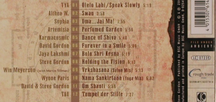 V.A.Yoga Salon: Tya..Tau, 12 Tr., Prudence(), ,  - CD - 84060 - 5,00 Euro