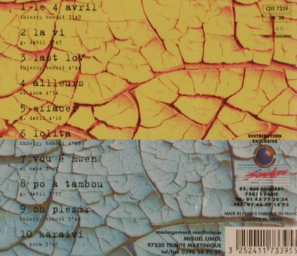 Energy: Kultur Kwaze (Martinique), Sonodisc, , 1997 Typ: CD Best.-Nr.: 84140 Preis: 7,50 Euro