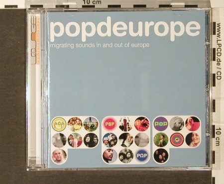 V.A.Popdeurope: Migrating Sounds In&Out Of Europe, Peacelounge, EU, 2003 Typ: CD Best.-Nr.: 84165 Preis: 7,50 Euro