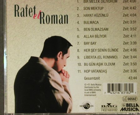 El Roman,Rafet: Liberta, Bella Musi, D Typ: CD Best.-Nr.: 84193 Preis: 10,00 Euro