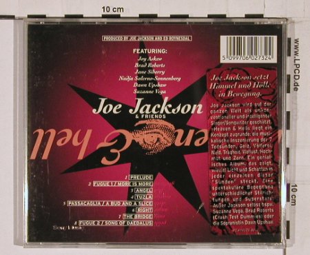 Jackson,Joe: Heaven & Hell, vg+/m-, Sony, A, 1997 Typ: CD Best.-Nr.: 84237 Preis: 5,00 Euro