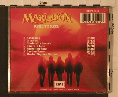 Marillion: Real To Reel, EMI(CD-FA 3142), D, 1984 - CD - 84288 - 10,00 Euro
