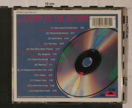 V.A.Listen to the Future Vol.1: Karl Böhm..Abba, Polydor (823 553-2), D, 1984 Typ: CD Best.-Nr.: 84295 Preis: 15,00 Euro