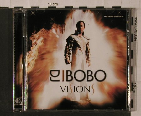 DJ Bobo: Vision, Promo, 15 Tr., BMG, EU, 2003 Typ: CD Best.-Nr.: 84298 Preis: 10,00 Euro