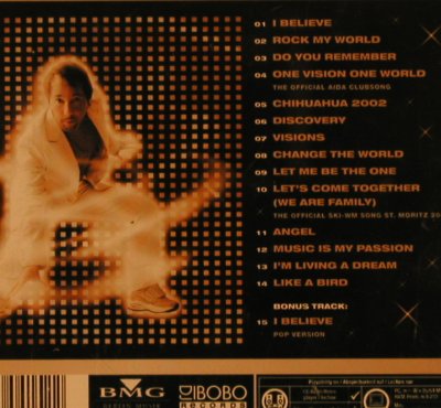 DJ Bobo: Vision, Promo, 15 Tr., BMG(), EU, 2003 - CD - 84298 - 10,00 Euro