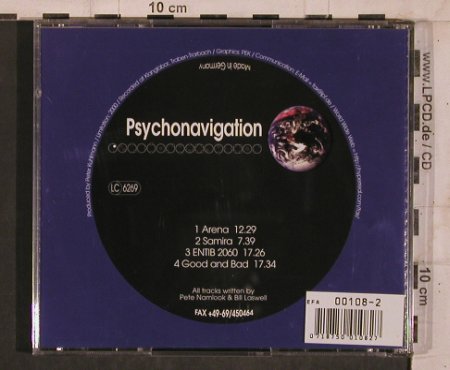 Laswell,Bill & Pete Namlook: Psychonavigation 4, PW 40(PW 40), D,  - CD - 84406 - 11,50 Euro