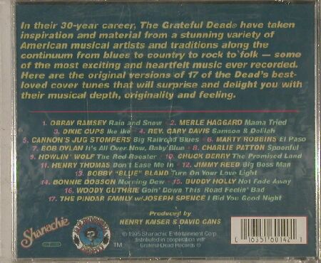 V.A.The Music never Stopped: Roots o.t. Gateful Dead, FS-New, Shanachie(), , 95 - CD - 90091 - 11,50 Euro