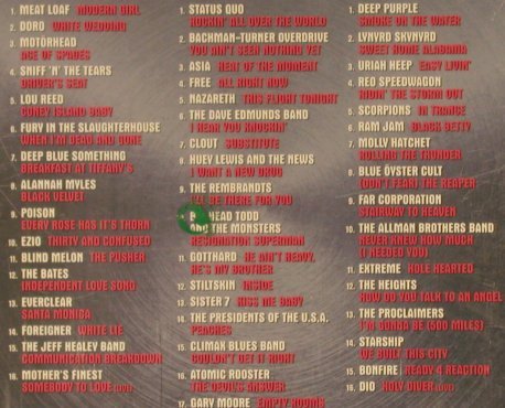 V.A.Rock Hit Box !: Meat Loaf...Dio, 49 Tr. , FS-New, BMG(), EU,  - 3CD - 90138 - 10,00 Euro