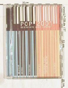 V.A.Pop 2001Geschichte wird: Mix-ModeCD,, Warner, DVD Box(), Promo, 01 - CD - 90140 - 5,00 Euro