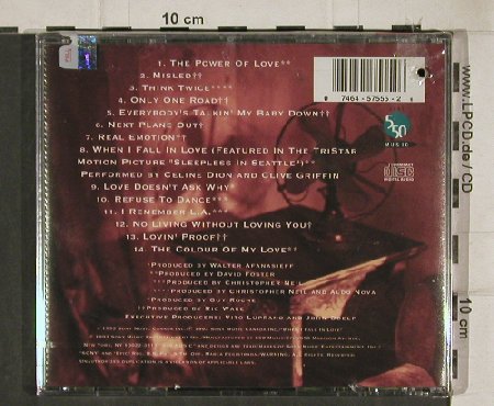 Dion,Celine: The Colour Of My Love, FS-new, 550/Epic (BK 57555), US, co, 1993 Typ: CD Best.-Nr.: 90240 Preis: 10,00 Euro