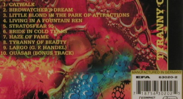 Tangerine Dream: Tyranny Of Beauty, FS-New, TDI(020), D,  - CD - 90419 - 10,00 Euro