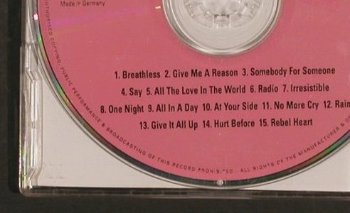 Corrs: In Blue, Promo, 143Rec. (05190), D, 00 Typ: CD Best.-Nr.: 90593 Preis: 5,00 Euro