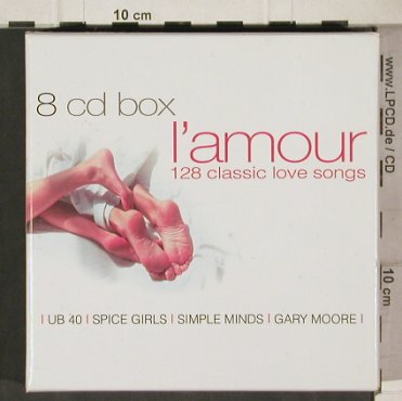 V.A.L'Amour: 128 classic love songs - Box, Disky (DB 995352), , 2000 Typ: 8CD Best.-Nr.: 90748 Preis: 11,50 Euro