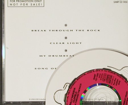 Oldfield,Sally Natasha: Break Through The Rock+3,Promo, CBS (1450), A, 90 Typ: CD3" Best.-Nr.: 90827 Preis: 9,00 Euro