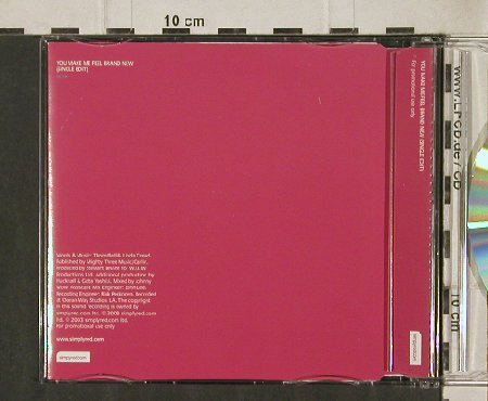 Simply Red: You Make Me Feel Brand New, SinmplyR., 1Tr.Promo, 03 Typ: CD5" Best.-Nr.: 90829 Preis: 7,50 Euro