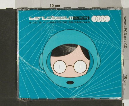 V.A.Benicassim 2001: Libreto De 88 Páginas, FS-New, Fiberfib, I, 2001 Typ: 4CD Best.-Nr.: 90995 Preis: 17,50 Euro
