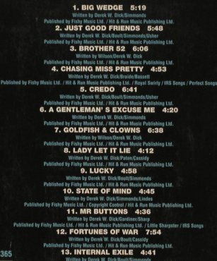 Fish: Kettle of Fish,88-98, Digi,Promo, Roadru. (365), , 1998 Typ: CD Best.-Nr.: 91181 Preis: 10,00 Euro