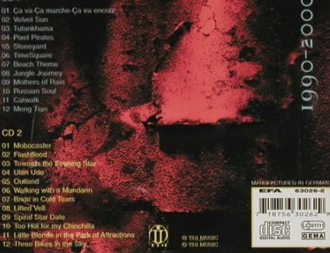 Tangerine Dream: Tang-Go-The Best Of 90-00..Vol.1, TDI(026), D, 2000 - 2CD - 91382 - 11,50 Euro