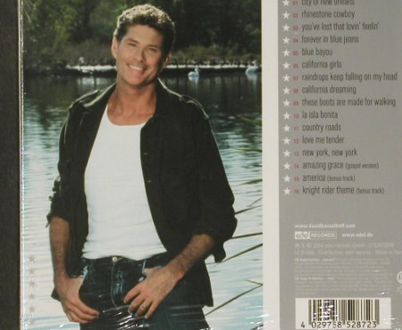 Hasselhoff,David: Sings America,Limited Fan Edition, BMG, D, FS-New, 2004 Typ: CD Best.-Nr.: 91410 Preis: 10,00 Euro