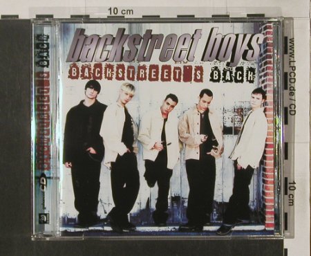 Backstreet Boys: Backstreet's Back, (yellow CD), Jive(CHIP186/0516842), EU, 1997 - CD - 91720 - 10,00 Euro