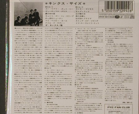 KINKS: Same '64, Digi(japan), FS-New, Sanctuary (CMTcd299), UK, 2001 Typ: CD Best.-Nr.: 91755 Preis: 10,00 Euro