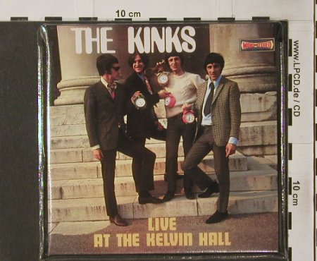 KINKS: Live At The Kelvin Hall '67,Digi, Sanctuary (CMTcd323), UK,FS-new, 2001 Typ: CD Best.-Nr.: 91757 Preis: 10,00 Euro