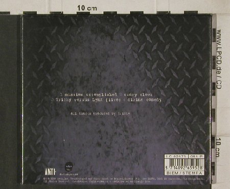 Tricky: Mission Accomplished+3,Digi, FS-New, Anti(), NL, 2000 - CD5inch - 91853 - 5,00 Euro