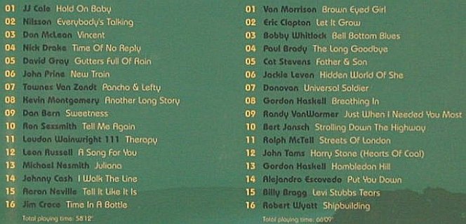 V.A.Troubadors: The Essential Album, FS-New, UnionSq.(), , 2002 - 2CD - 91868 - 10,00 Euro