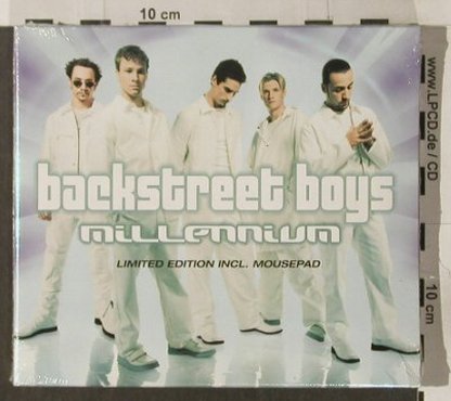 Backstreet Boys: Millennium, LimEd. Mousepad,FS-New, Zomba (0524142), EEC, 1999 Typ: CD Best.-Nr.: 91894 Preis: 10,00 Euro