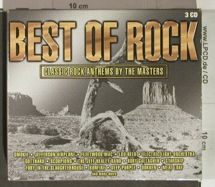 V.A.Best of Rock: Classic Anthems by the Masters, BMG(), EU,BoxSet, 2001 - 3CD - 92266 - 9,00 Euro