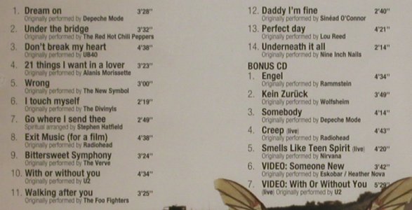Scala & Kolacny Brothers: Dream On, FS-New, bvba Fratelli, , 2004 Typ: 2CD Best.-Nr.: 92335 Preis: 10,00 Euro