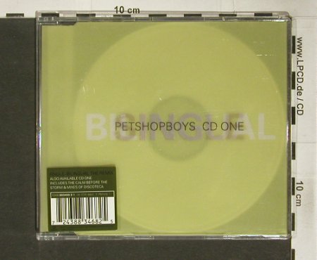 Pet Shop Boys: Single-Bilingual+3, CD 1, Parlophone(), , 1996 - CD5inch - 92345 - 7,50 Euro